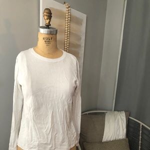 Long sleeve white shirt